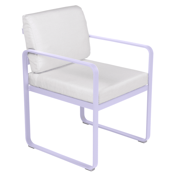 Fermob Bellevie dining armchair tuinstoel Marshmallow - Off-White
