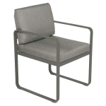 Fermob Bellevie dining armchair tuinstoel Rosemary - Grey taupe
