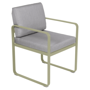 Fermob Bellevie dining armchair tuinstoel Willow green - Flannel