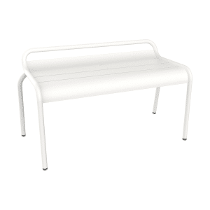 Fermob Luxembourg Compact tuinbank Cotton White