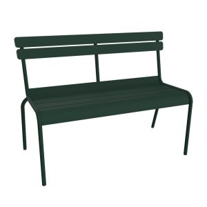 Fermob Luxembourg tuinbank met rugleuning Cedar green