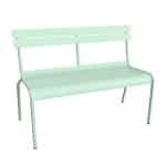 Fermob Luxembourg tuinbank met rugleuning Ice mint