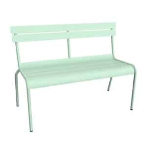 Fermob Luxembourg tuinbank met rugleuning Ice mint