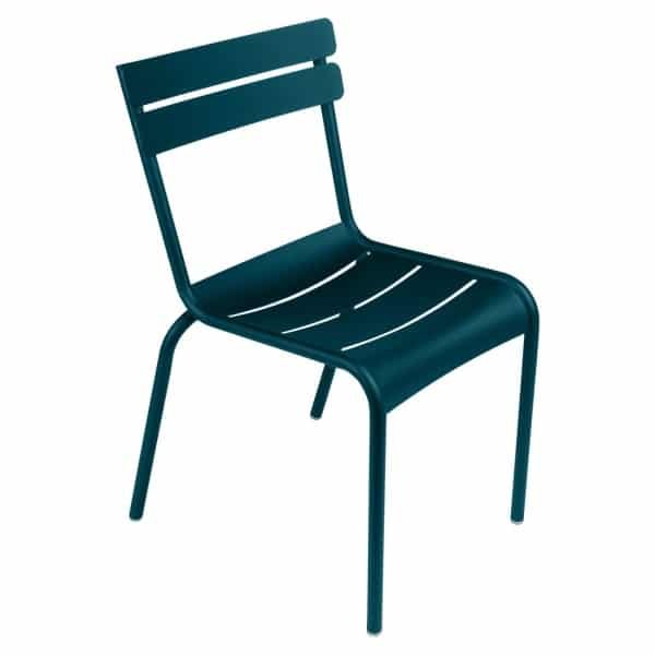 Fermob Luxembourg tuinstoel Acapulco blue