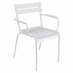 Fermob Luxembourg tuinstoel met arm Cotton white