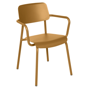 Fermob Studie tuinstoel met arm Gingerbread