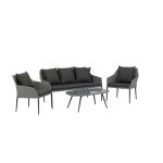 Fjôrd - Tuinset Zwart|Grijs - Spoga
