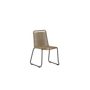 Fjôrd - Tuinstoel Naturel - Touw - Lindos - Set van 2