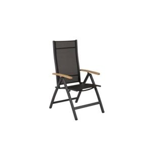 Fjôrd - Tuinstoel Zwart - Panama - Set van 2