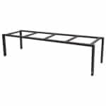 Goa Tafelframe Antracite Met Tafelblad Robusto Teak 280 x 95 cm - 4so