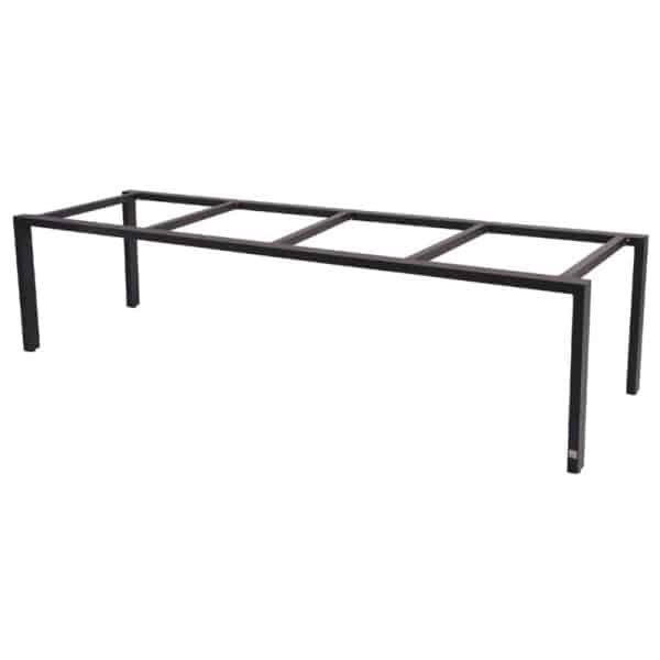Goa Tafelframe Antracite Met Tafelblad Robusto Teak 280 x 95 cm - 4so
