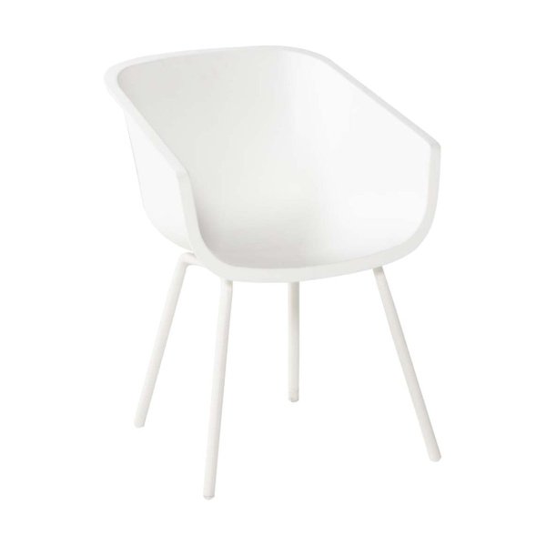 Hartman Amalia Rondo tuinstoel aluminium Royal White