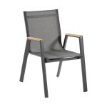 Hartman Aruba Dining FSC teak anthracite