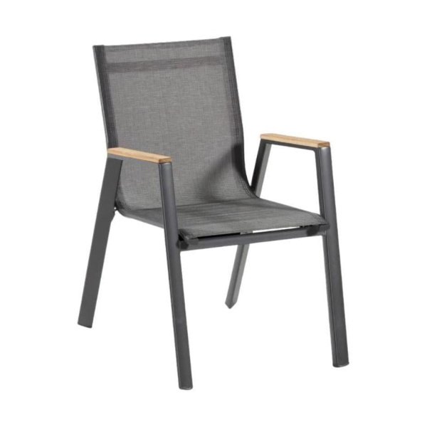 Hartman Aruba Dining FSC teak anthracite