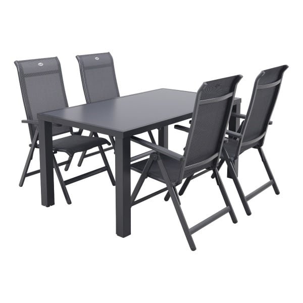 Hartman Milaan/Alma 160 cm. - verstelbare tuinset - 5-delig