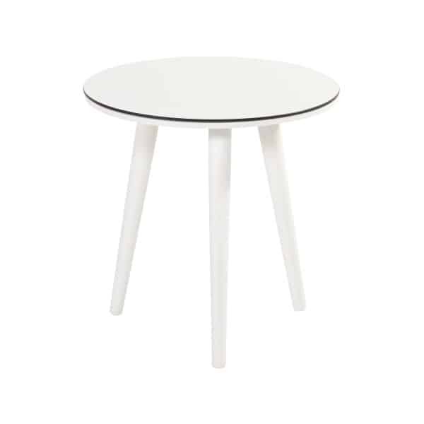 Hartman Outdoor Ronde Bistrotafel 'Sophie' HPL, 45 x 45cm, kleur Wit