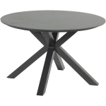 Hartman Ronde Tuintafel 'Xander' Keramiek, 120cm, kleur Antraciet