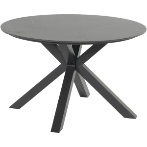 Hartman Ronde Tuintafel 'Xander' Keramiek, 120cm, kleur Antraciet