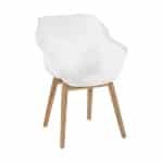 Hartman Sophie Teak tuinstoel Royal white
