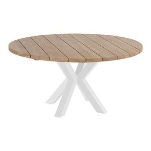 Hartman Stephanie Tuintafel - Ø 150 cm - Wit