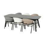 Hartman Tubb verstelbare tuinset 240x100 cm. (7-delig) - Keramiek/Kleurenmix
