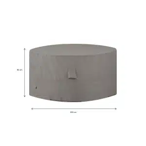 Hoes voor tuinset 200x85 cm grijs - Madison