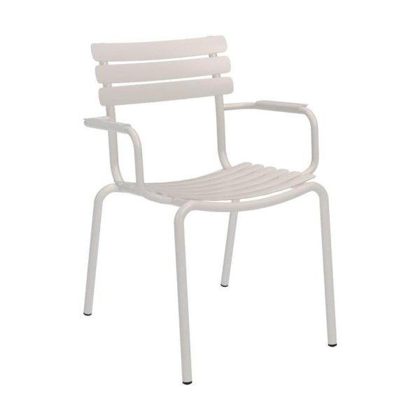 Houe Alua Dining tuinstoel met arm Muted White