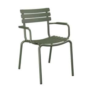 Houe Alua Dining tuinstoel met arm Olive Green