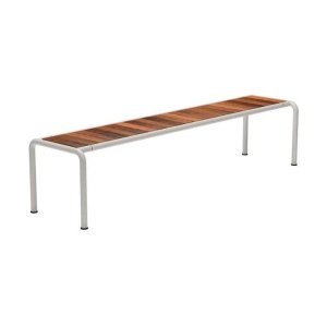 Houe Avanti tuinbank Large Muted White Essenhout