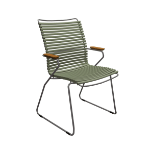 Houe Click Dining Tall tuinstoel Olive Green