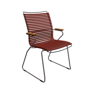Houe Click Dining Tall tuinstoel Paprika