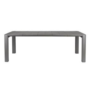 Housecraft Living Alban Tuintafel Rechthoekig 220x100 cm Metaal Grijs