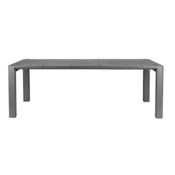 Housecraft Living Alban Tuintafel Rechthoekig 220x100 cm Metaal Grijs