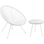 Kare Set Acapulco White (2|parts)
