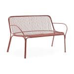 Kartell Hiray tuinbank rood