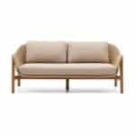 Kave Home Galea tuinbank 2-zits Beige