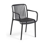 Kave Home Isabellini tuinstoel zwart