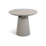 Kave Home Kave Home Eettafel Itai, Itai Tafel Cement Ø 90 Cm