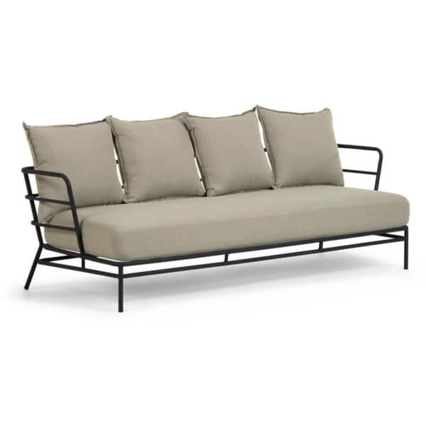 Kave Home Kave Home Tuinmeubel Mareluz grijs, stof,