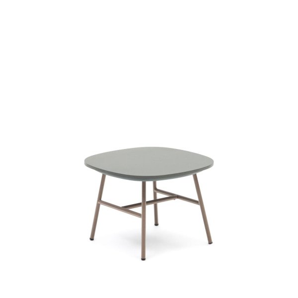 Kave Home Loungetafel Bramant Cement, 60 x 60cm - Mauve