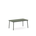 Kave Home Outdoor Salontafel Zivia 90 x 50cm - Groen