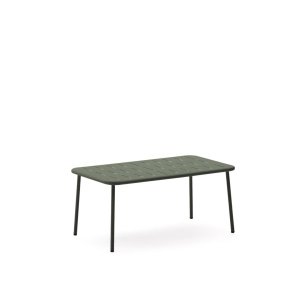 Kave Home Outdoor Salontafel Zivia 90 x 50cm - Groen