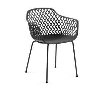 Kave Home Quinn tuinstoel Grey