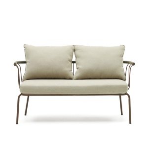 Kave Home Salguer tuinbank bruin