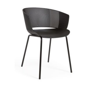 Kave Home Yeray tuinstoel zwart