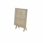 Kent vouwtafel 90x90xH72 acacia white wash - Garden impressions
