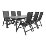 Kettler Edge/Altura 220 cm. tuinset - 7-delig verstelbaar