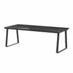 Konos Tafelframe Antracite met Ceramic Marble tafelblad 220 x 95 cm - 4so