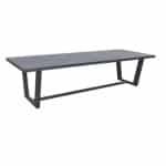 Lauren tafel 300x110x76 cm teak charcoal finish - Max luuk