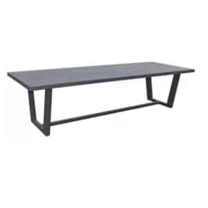 Lauren tafel 300x110x76 cm teak charcoal finish - Max luuk